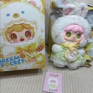 NAIVE BUNNY - Yooki 400% Dream Pocket.New. Box opened to verify. Special eyes!